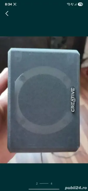 boxa difuzor creative