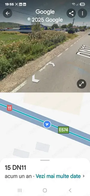 Vand teren 3860mp la DN11  E574 in Bogdanasti, intravilan - imagine 2