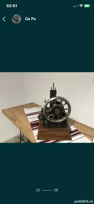 vind masina de cusut  - imagine 2