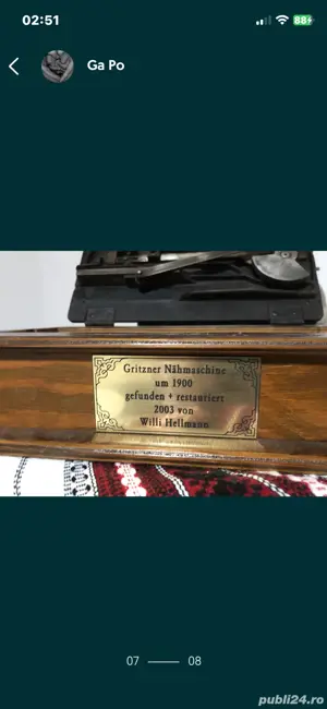 vind masina de cusut  - imagine 4
