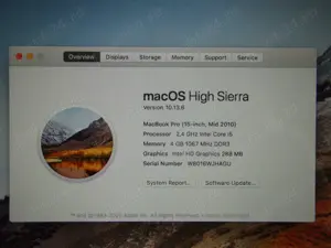 Macbook Pro 15'' Mid 2010 i5 2.4Ghz 500Gb 4Gb bateria o ora - imagine 3