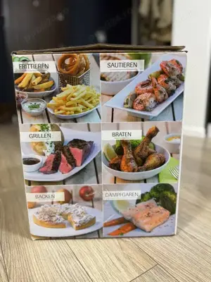 Power XL Air Fryer   Friteuza Digitală cu aer cald - imagine 4