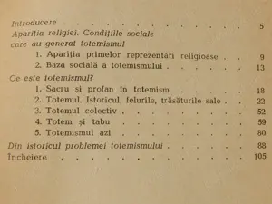 Totemismul Gheorghe Vladutescu editura Stiintifica 1968 - imagine 5