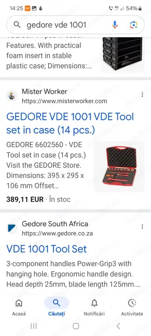 Trusa Gedore VDE 1001