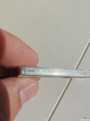 Cutit trabucuri Vintage WW 2 cu lama Solingen - imagine 2