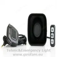 Sirena Moto  Politie 2 x 30W  SAS 32R - MS   R10 - imagine 2