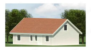 Structura casa lemn P + mansarda, 155 mp