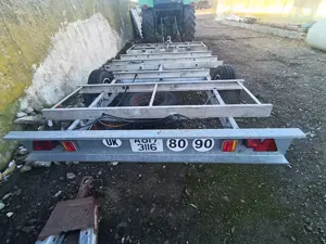 Sașiu remorca auto pentru cuburi sau stupi 1700Kg - imagine 2