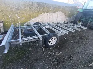 Sașiu remorca auto pentru cuburi sau stupi 1700Kg - imagine 3
