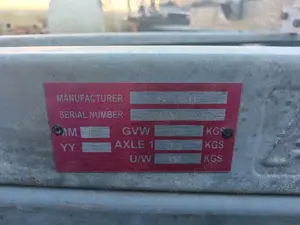 Sașiu remorca auto pentru cuburi sau stupi 1700Kg - imagine 5