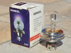 Bec auto G40 12 V 75 / 70 W Henkel fb Germania + cutie