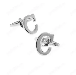 Vand set 2 butoni pentru barbati in forma literei C