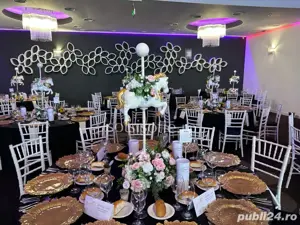 Caluti decorativi cu aranjament floral artificial inclus  - imagine 2