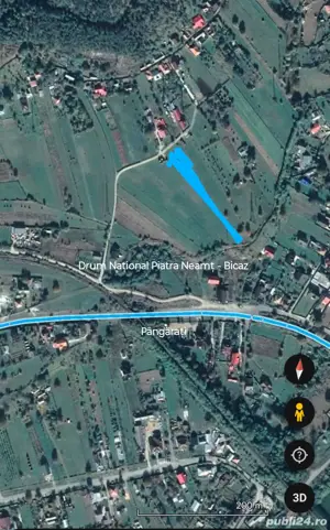 Teren Pangarati 1.500 mp zonă de munte la 15 km de oraș  - imagine 5