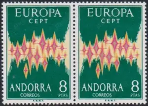 Timbre f. scumpe - Timbre Europa CEPT  - imagine 2