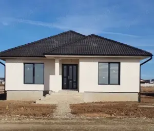 Casa plan Parter, 3 camere, 80 mp utili, Lunca Cetățuii - finisaje lux - Intabulata