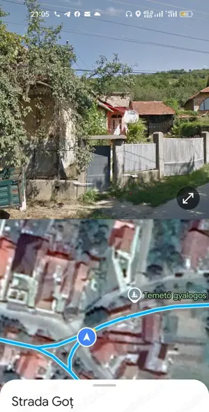 Casa cu teren de vânzare intravilan