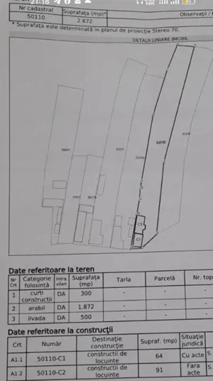 Casa cu teren de vânzare intravilan - imagine 3