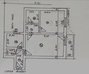 2 și 3 camere 10 10 semi-decomandate Onești județul Bacău - imagine 2