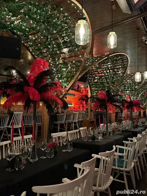 Aranjamente pene de strut diverse culori  - imagine 4