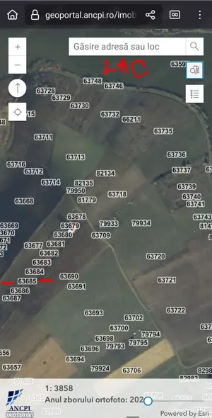 Vând teren  intravilan Chinteni lângă lac