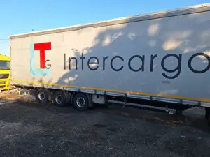 Semiremorca prelata Berger Light Mega Coil Mulde 8 metri,2004,3 M util - imagine 4