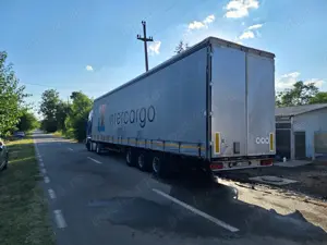 Semiremorca prelata Berger Light Mega Coil Mulde 8 metri,2004,3 M util - imagine 8