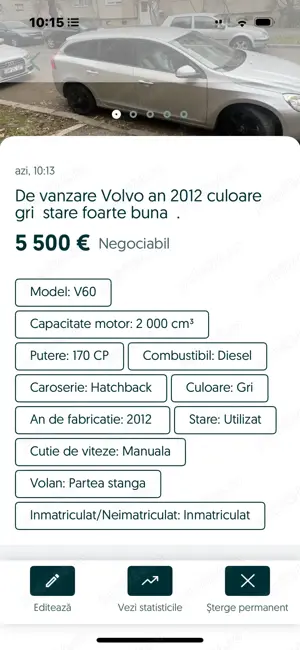 Volvo  an de fabricație 2012 - imagine 6