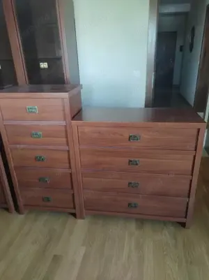 Vânzare mobilier sufragerie culoare mahon , stare impecabilă - imagine 2