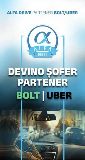 Sofer Uber si Bolt - Ridesharing   Livrator Bolt Food