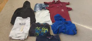 Haine copiii lot 7-10 ANI - 9 BLUZE  TRICOURI 