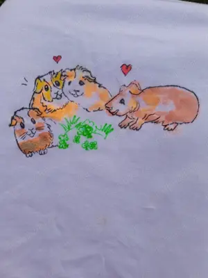 Tricou cu personaje din povestea "Maya și Josephine"