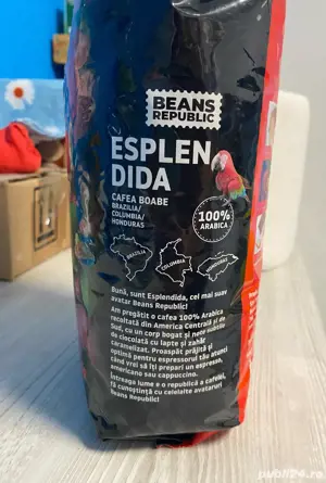 Cafea boabe, Esplendida 100% Arabica, Beans Republic, 1 kg - imagine 3