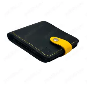 Portofel barbatesc Natty Pell piele naturala, 8 carduri, negru - imagine 3