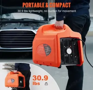 Statie portabila recuperare freon cu 2 cilindri pentru toate tipurile de freon. - imagine 2