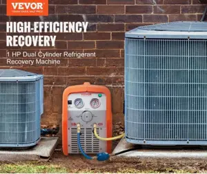 Statie portabila recuperare freon cu 2 cilindri pentru toate tipurile de freon. - imagine 3