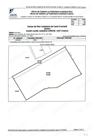 Teren intravilan Craiova langa Jumbo - imagine 6