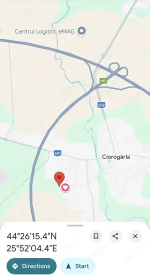 Teren intravilan Ciorogarla