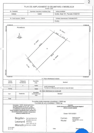 Terenuri investiție Ovidiu