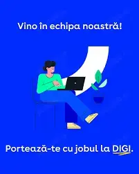 Digi Romania SA angajeaza Agent Vanzari Teren-Persoane Fizice BRAILA, GALATI