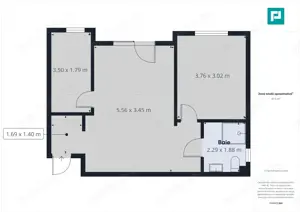 Apartament cu 2 camere în bloc nou - imagine 2