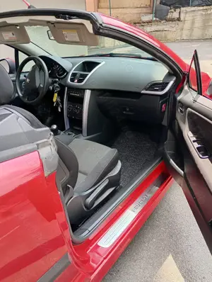 Peugeot 207 CC Cabriolet Roșu  Impecabil  - imagine 7