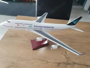 Macheta uriașă de avion Garuda Indonesia | Perfect pt cadou
