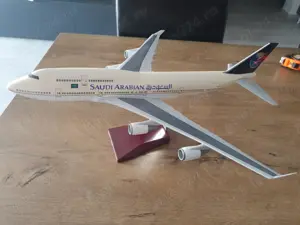 Macheta uriașă de avion Saudi Arabian | Perfect pt cadou