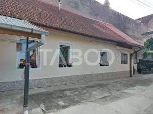 Casa 109 mp 4 camere pivnita terasa loc parcare curte comuna Cisnadie - imagine 20