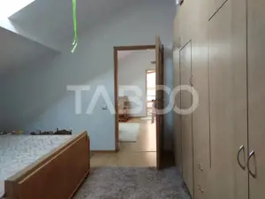 Casa 109 mp 4 camere pivnita terasa loc parcare curte comuna Cisnadie - imagine 15