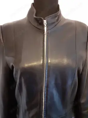 haina de piele marime M - imagine 2