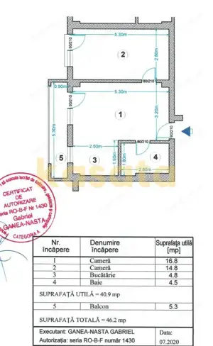 OPORTUNITATE | APARTAMENT  2 CAMERE | BĂNEASA - imagine 6