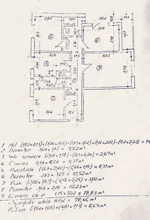 Apartament 4 camere decomandate, zona Petrodava - imagine 15