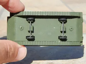 Macheta tanc usor amfibiu PT-76 fab URSS lipsa tun turela sc 1:72 - imagine 5